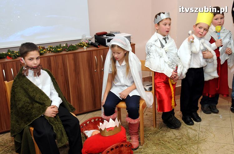 Spotkanie wigilijne w MGOPS w Szubinie dla podopiecznych