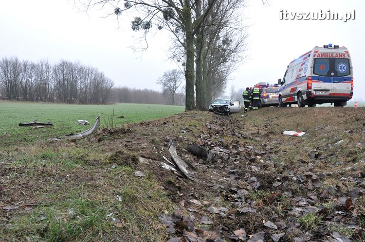 Zdarzenie drogowe na krajowej piątce