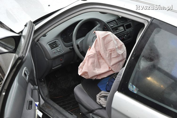 Zdarzenie drogowe na krajowej piątce