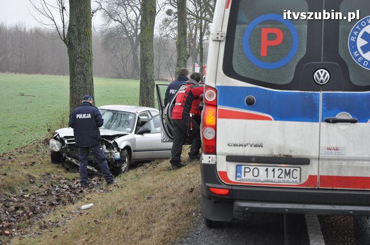 Zdarzenie drogowe na krajowej piątce