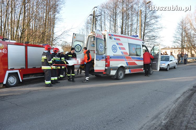 Potrącenie pieszej z dzieckiem w wózku w Turze