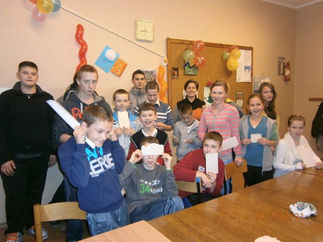 Działo się w świetlicy wiejskiej w Kołaczkowie przed Świętami