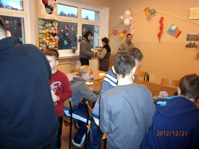 Działo się w świetlicy wiejskiej w Kołaczkowie przed Świętami