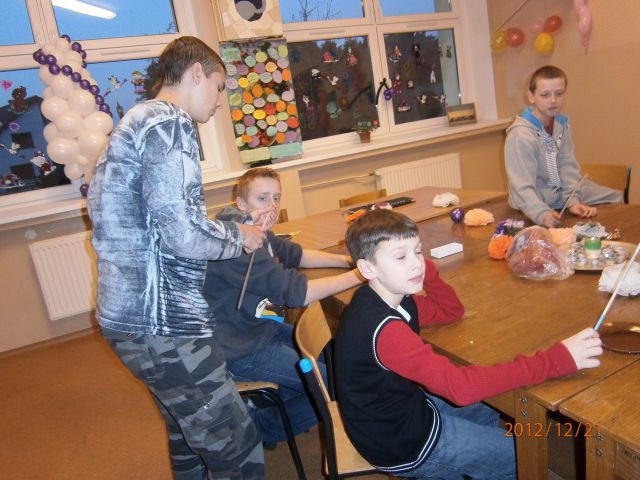 Działo się w świetlicy wiejskiej w Kołaczkowie przed Świętami