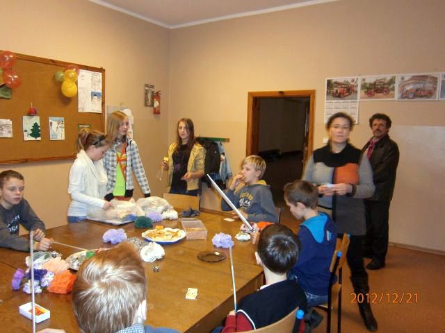 Działo się w świetlicy wiejskiej w Kołaczkowie przed Świętami