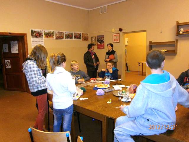 Działo się w świetlicy wiejskiej w Kołaczkowie przed Świętami