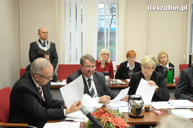XXIX sesja Rady Miejskiej w Szubinie - budżetowa