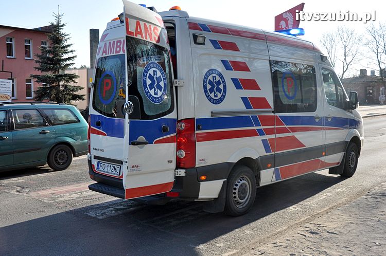 Zderzenie trzech samochodów osobowych na Kcyńskiej w Szubinie