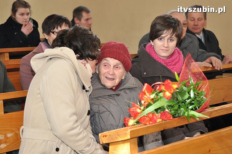 Uroczysta msza św. z okazji setnych urodzin Jadwigi Leppert