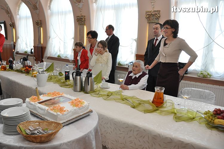 Uroczysta msza św. z okazji setnych urodzin Jadwigi Leppert