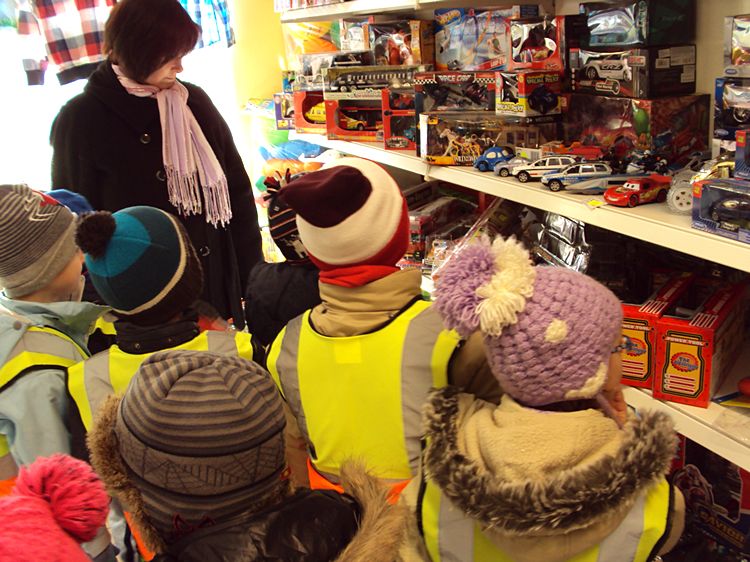 ?Biedronki? z wizytą w sklepie