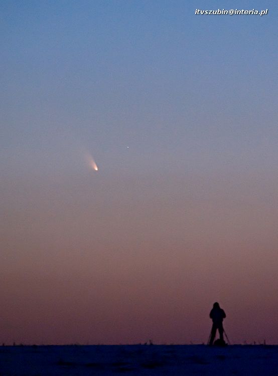 Kometa widoczna nieuzbrojonym okiem!