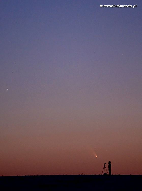 Kometa widoczna nieuzbrojonym okiem!