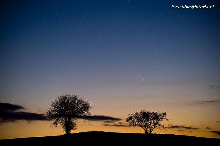 Kometa widoczna nieuzbrojonym okiem!