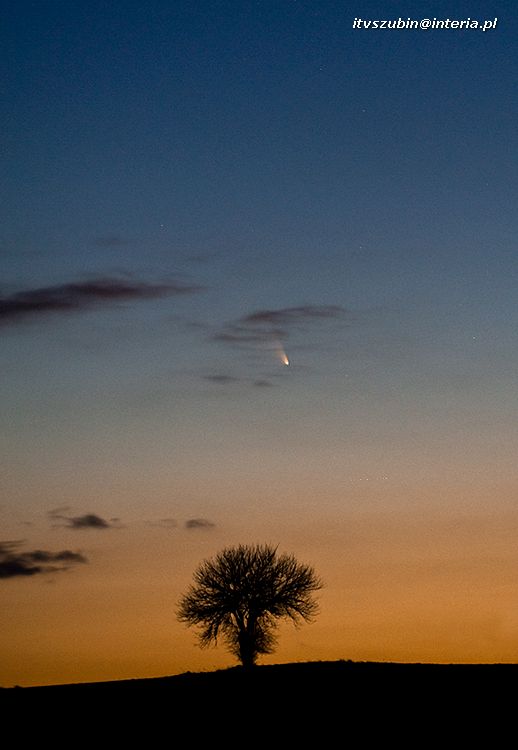 Kometa widoczna nieuzbrojonym okiem!