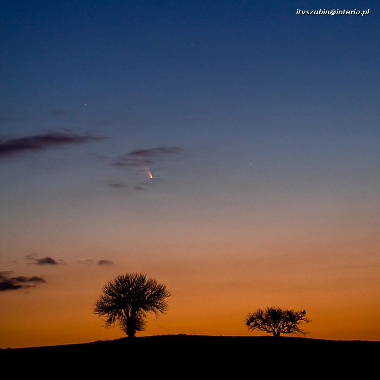 Kometa widoczna nieuzbrojonym okiem!