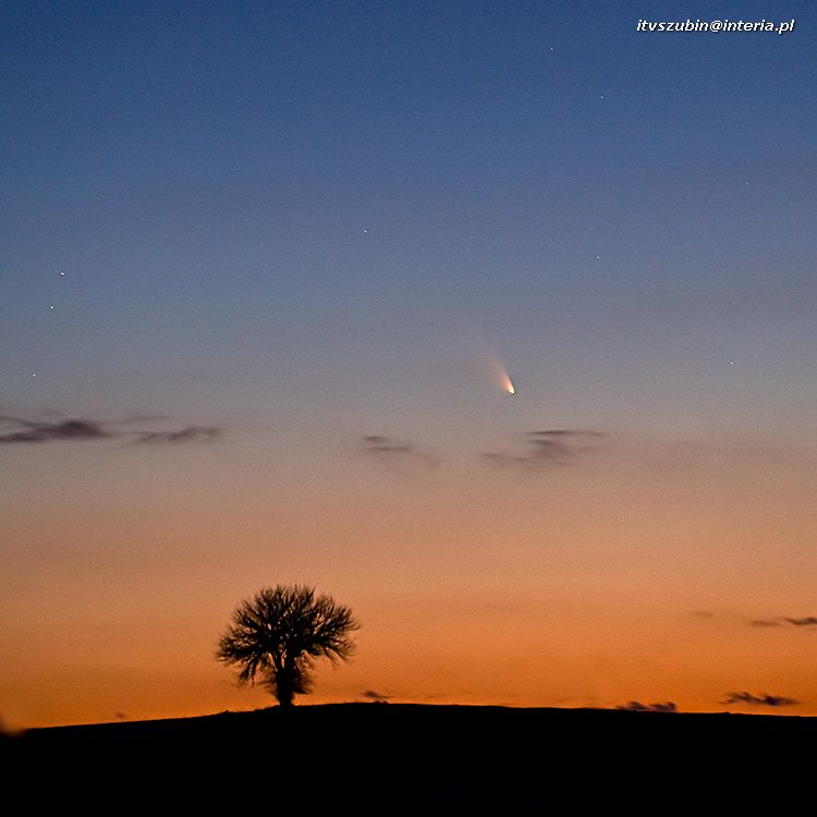 Kometa widoczna nieuzbrojonym okiem!