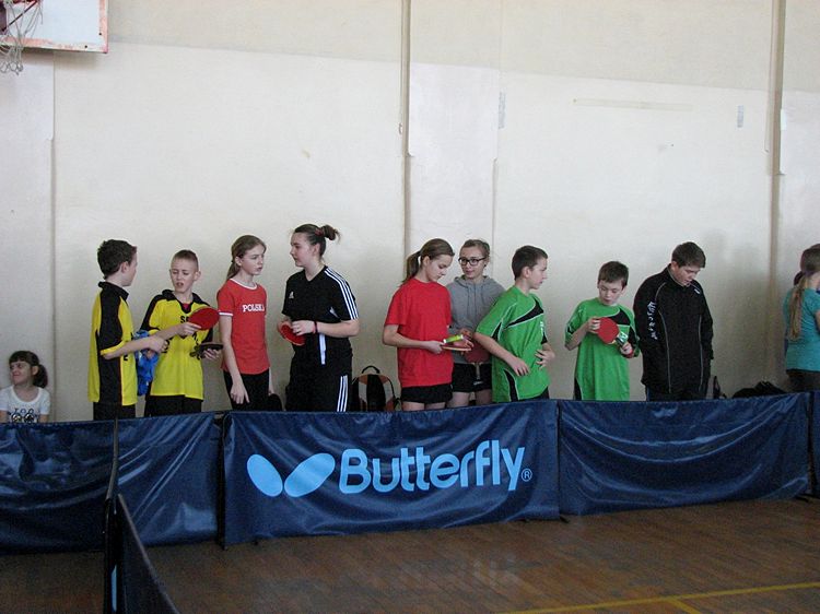 Półfinał Wojewódzki w Drużynowym Tenisie Stołowym Szkół Podstawowych