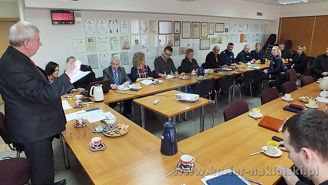 Wspólne posiedzenie Komisji Bezpieczeństwa i Powiatowego Zespołu Zarządzania Kryzysowego