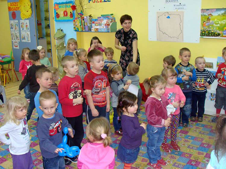 Do Przedszkola Słoneczko zawitała wiosna
