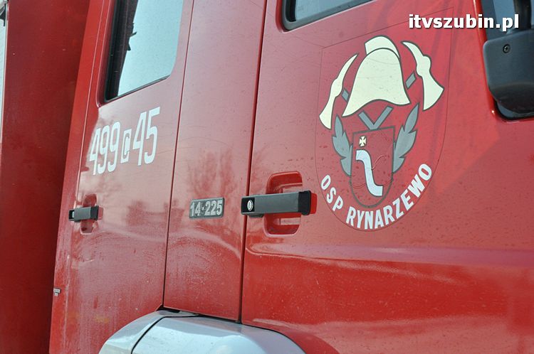 Symulowany pożar w Terminalu w Szubinie