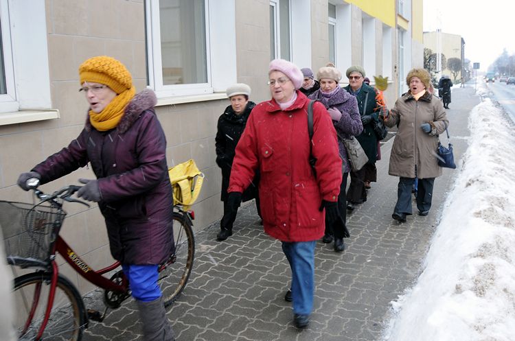 Emeryci pożegnali zimę