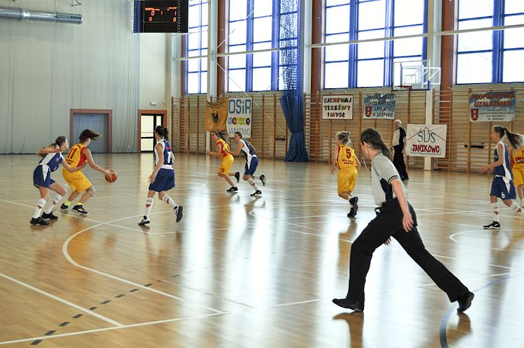 Ćwierćfinał wojewódzki w koszykówce gimnazjalnej dziewcząt