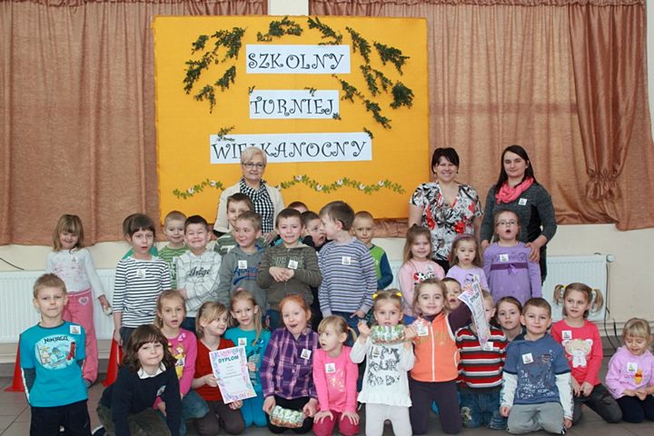 Szkolny Turniej Wielkanocny w Szkole Podstawowej w Kołaczkowie