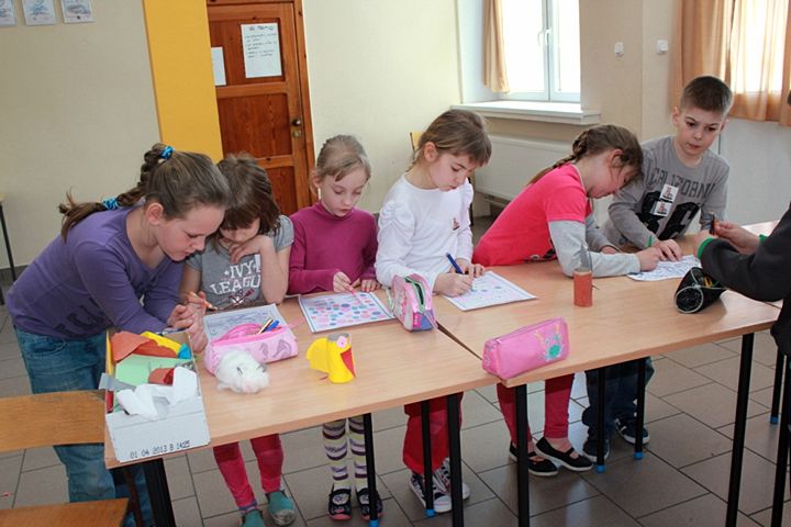 Szkolny Turniej Wielkanocny w Szkole Podstawowej w Kołaczkowie