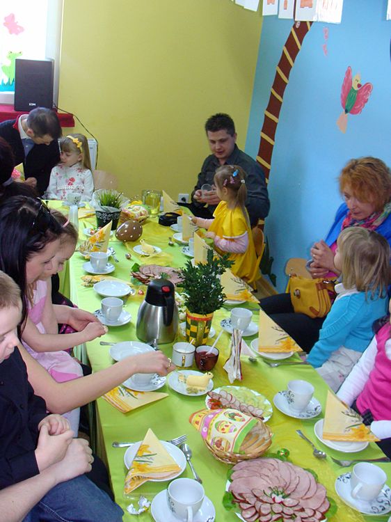 Śniadanie Wielkanocne w Przedszkolu 