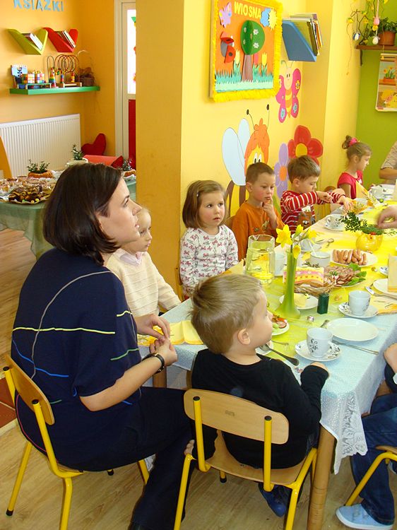 Śniadanie Wielkanocne w Przedszkolu 