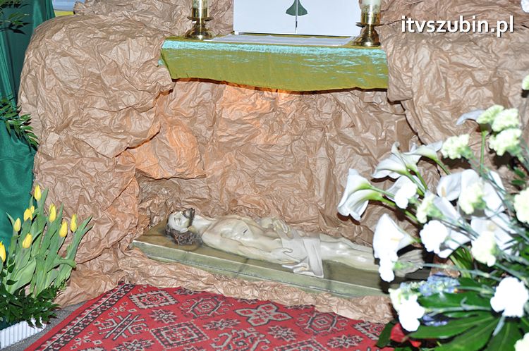 Święcenie pokarmów na stół wielkanocny w szubińskich kościołach