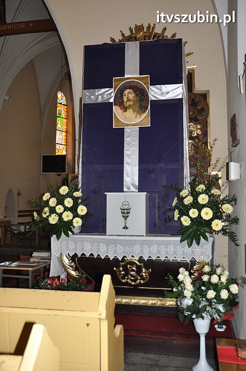 Święcenie pokarmów na stół wielkanocny w szubińskich kościołach
