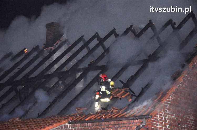 Dwa pożary w gminie Szubin w okresie świątecznym