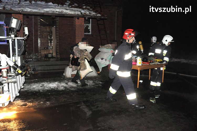 Dwa pożary w gminie Szubin w okresie świątecznym