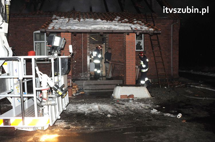 Dwa pożary w gminie Szubin w okresie świątecznym