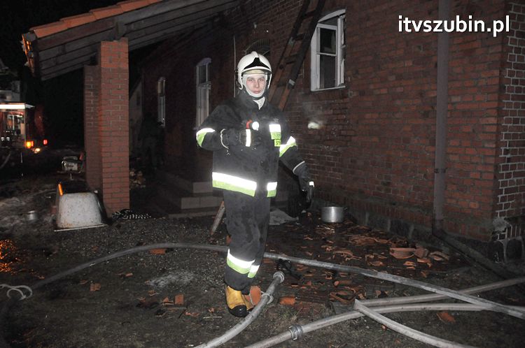 Dwa pożary w gminie Szubin w okresie świątecznym