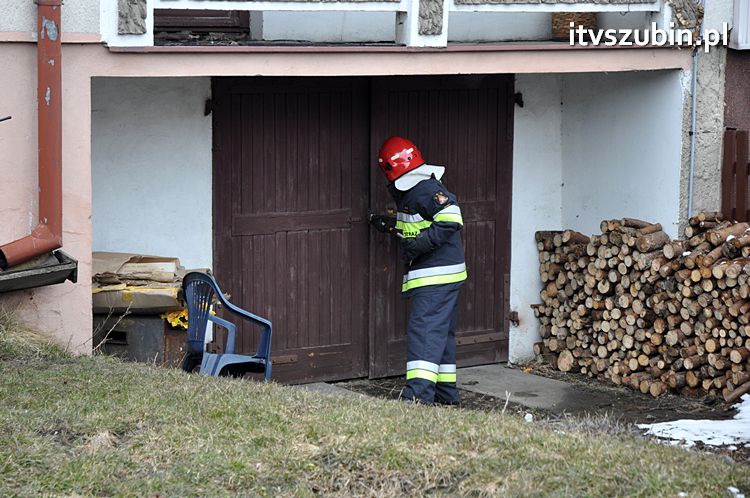 Silne zadymienie w domu jednorodzinnym w Szubinie
