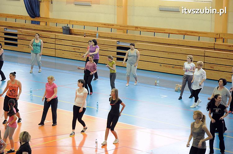 Zumba Fitness cieszy się coraz większym zainteresowanie szubinianek