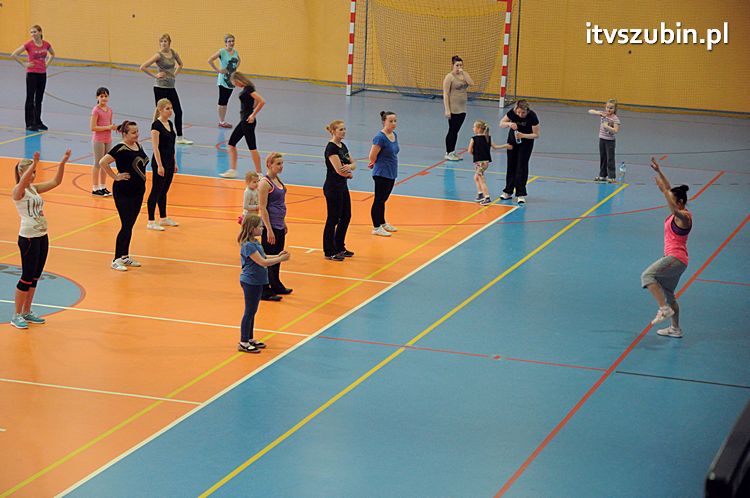 Zumba Fitness cieszy się coraz większym zainteresowanie szubinianek