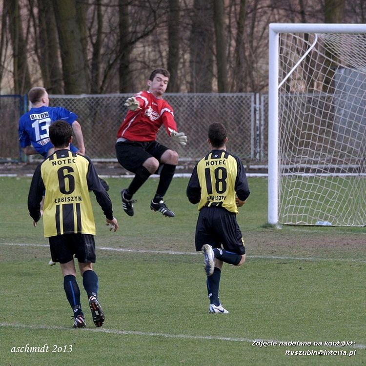 MLKS Noteć Łabiszyn - LKS Szubinianka Szubin 1:2