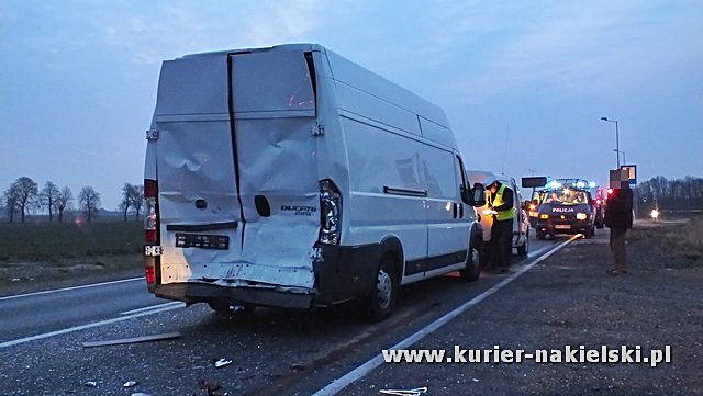 Wypadek w Lubaszczu