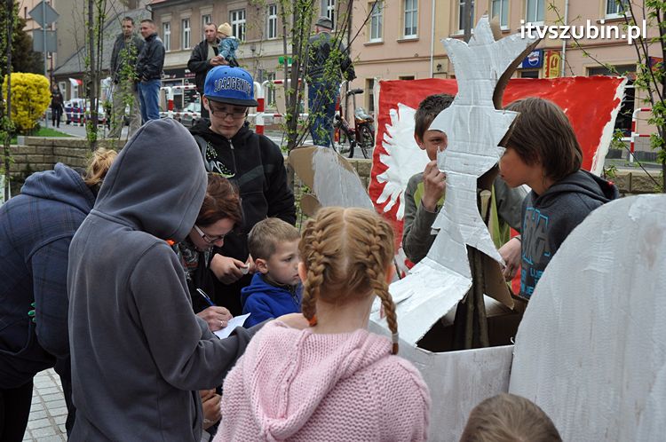 Dzień Flagi Rzeczypospolitej Polskiej w Szubinie