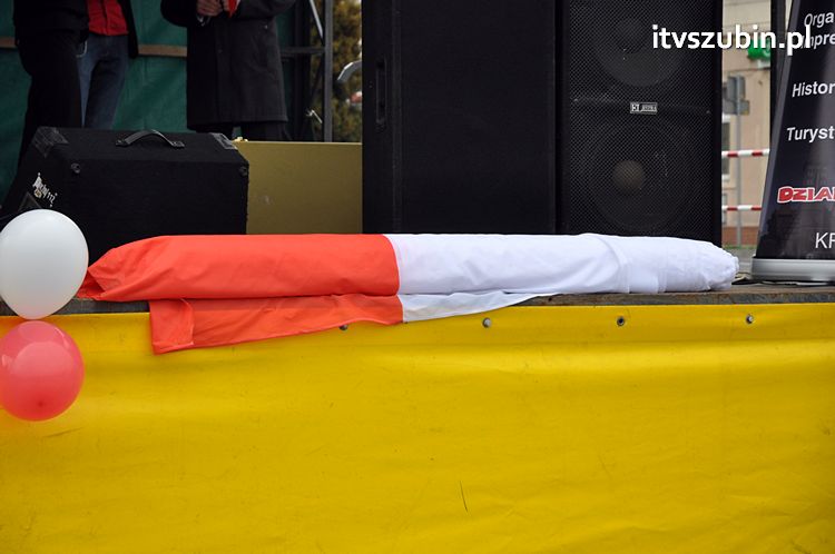 Dzień Flagi Rzeczypospolitej Polskiej w Szubinie