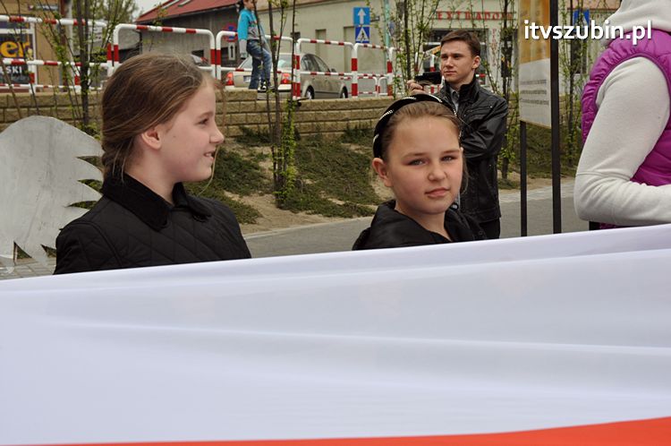 Dzień Flagi Rzeczypospolitej Polskiej w Szubinie