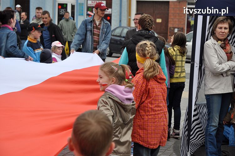 Dzień Flagi Rzeczypospolitej Polskiej w Szubinie