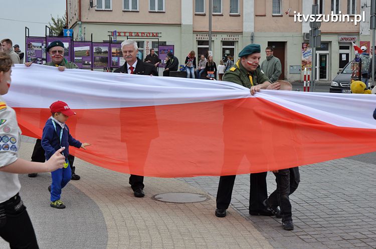 Dzień Flagi Rzeczypospolitej Polskiej w Szubinie