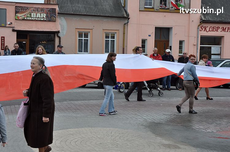 Dzień Flagi Rzeczypospolitej Polskiej w Szubinie
