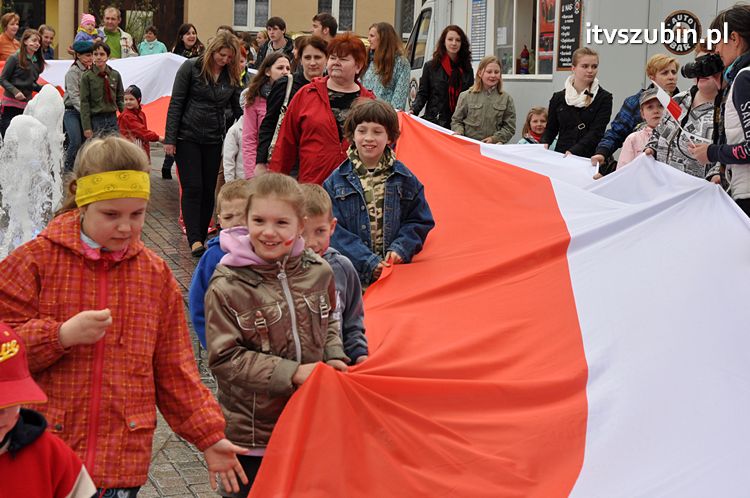 Dzień Flagi Rzeczypospolitej Polskiej w Szubinie