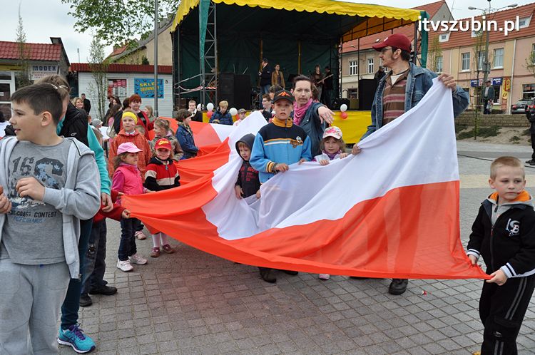 Dzień Flagi Rzeczypospolitej Polskiej w Szubinie